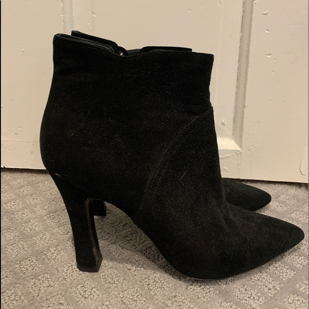 Sergio Rossi Laurèn Milano Suede Booties